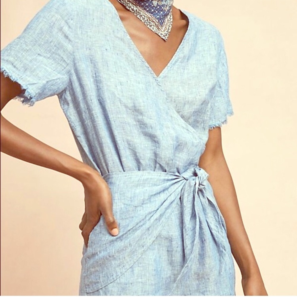 Sanctuary/Anthropologie chambray romper